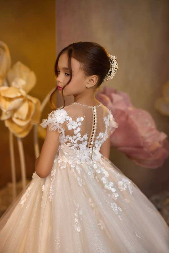 Custom Made Hazel- Lux Girls Dress